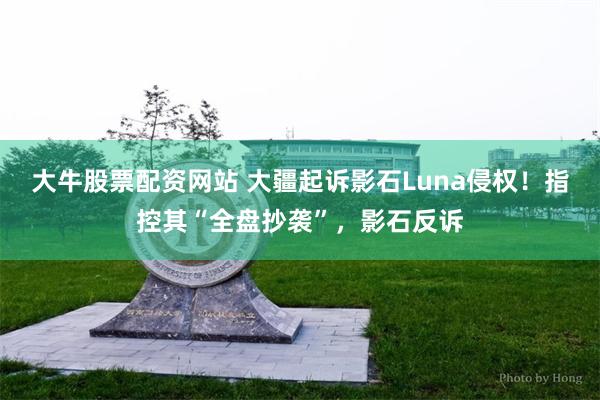大牛股票配资网站 大疆起诉影石Luna侵权！指控其“全盘抄袭”，影石反诉