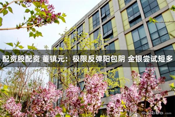 配资股配资 董镇元：极限反弹阳包阴 金银尝试短多