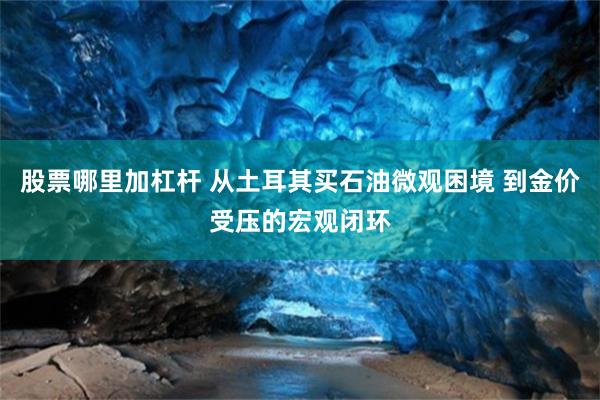 股票哪里加杠杆 从土耳其买石油微观困境 到金价受压的宏观闭环