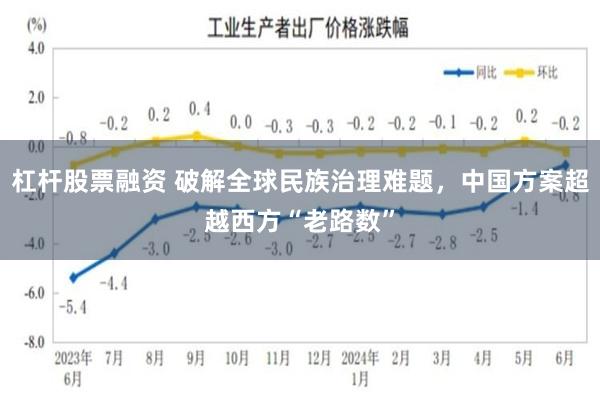 杠杆股票融资 破解全球民族治理难题，中国方案超越西方“老路数”