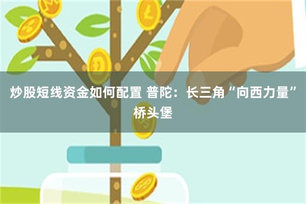 炒股短线资金如何配置 普陀：长三角“向西力量”桥头堡