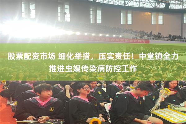股票配资市场 细化举措，压实责任！中堂镇全力推进虫媒传染病防控工作
