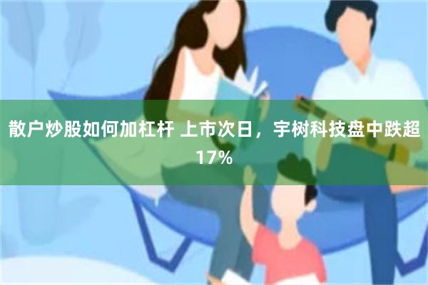 散户炒股如何加杠杆 上市次日，宇树科技盘中跌超17%