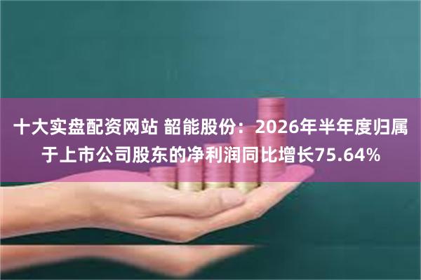 十大实盘配资网站 韶能股份：2026年半年度归属于上市公司股东的净利润同比增长75.64%