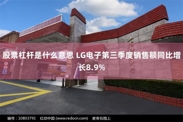 股票杠杆是什么意思 LG电子第三季度销售额同比增长8.9%